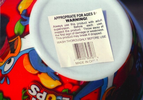 Foolish Warning Labels