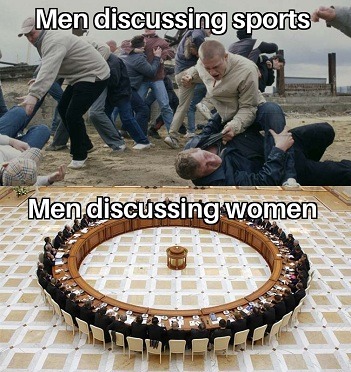 Men will be men sports