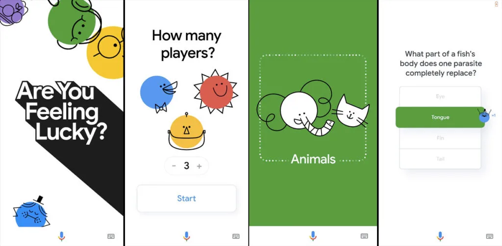Google Assistant Games