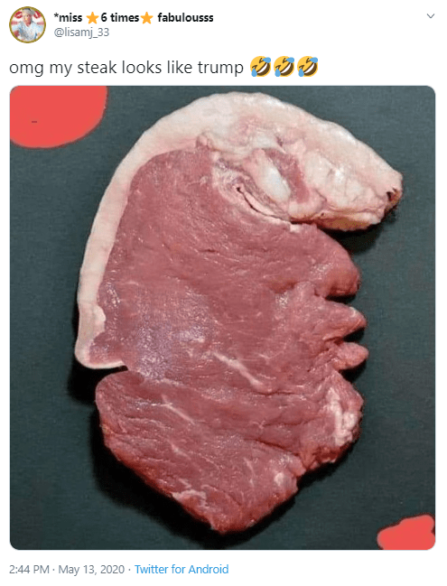 Steak like Donald Trump
