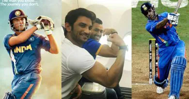 sushant and dhoni similarities
