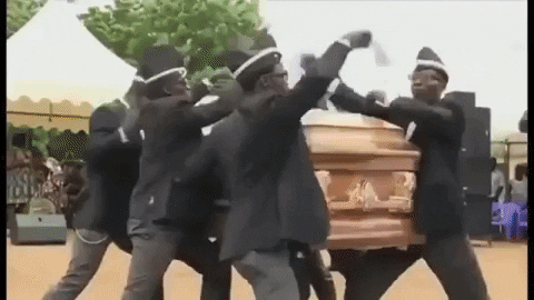 The coffin dance meme