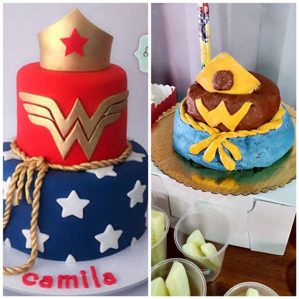 wonder woman cake