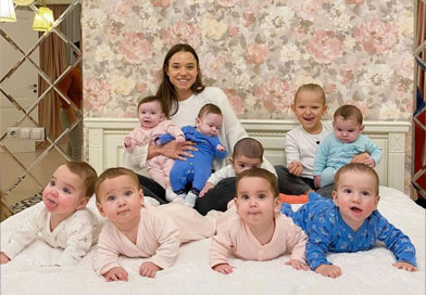 Christina Ozturk mother of 100 children