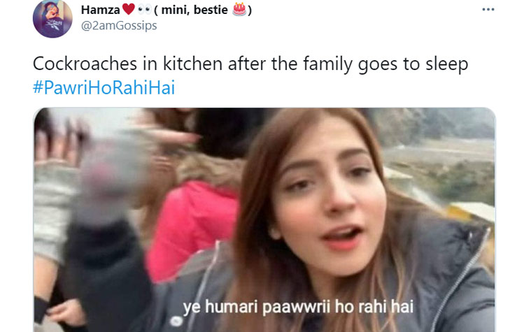 #PawriHoRahiHai memes