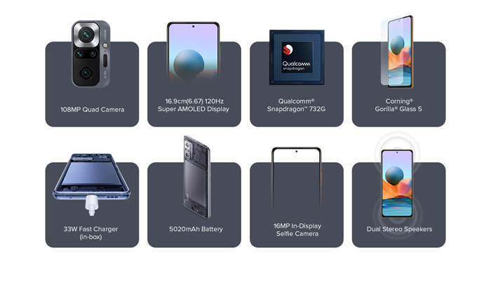 Xiaomi Redmi Note 10 Pro Max specifications