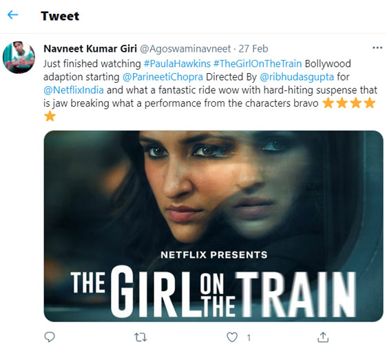 The Girl On The Train Twitter