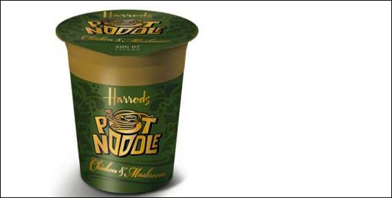 Useless but expensive products Harrods posh pot noodles