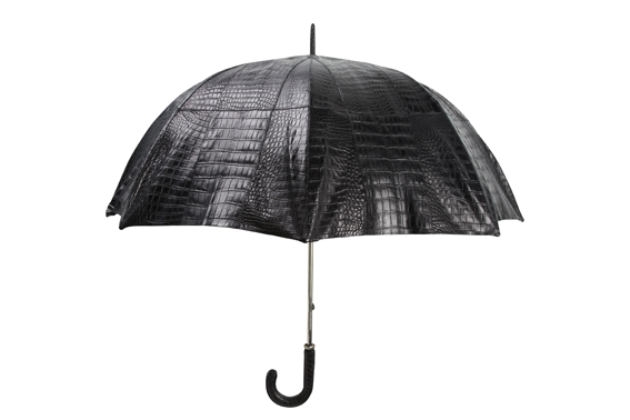 Crocodile skin umbrella