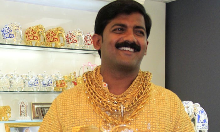 silly things rich people own gold shirt