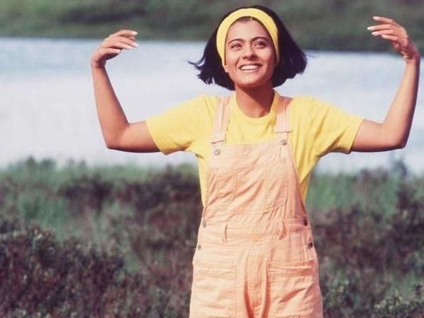 Bollywood fashion from the 90s dungarees