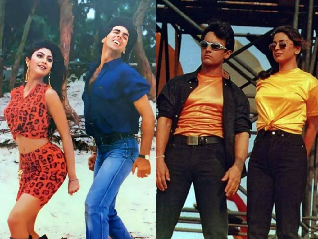 Bollywood fashion from the 90s crop tops