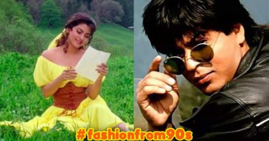 Bollywood fashion from 90s