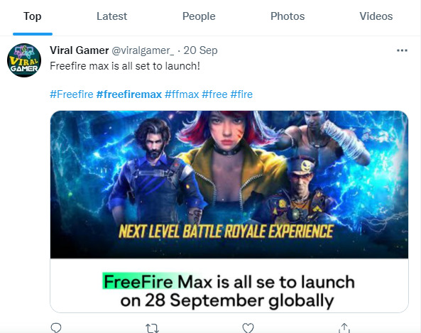 Free Fire MAX features, launch date and specs twitter