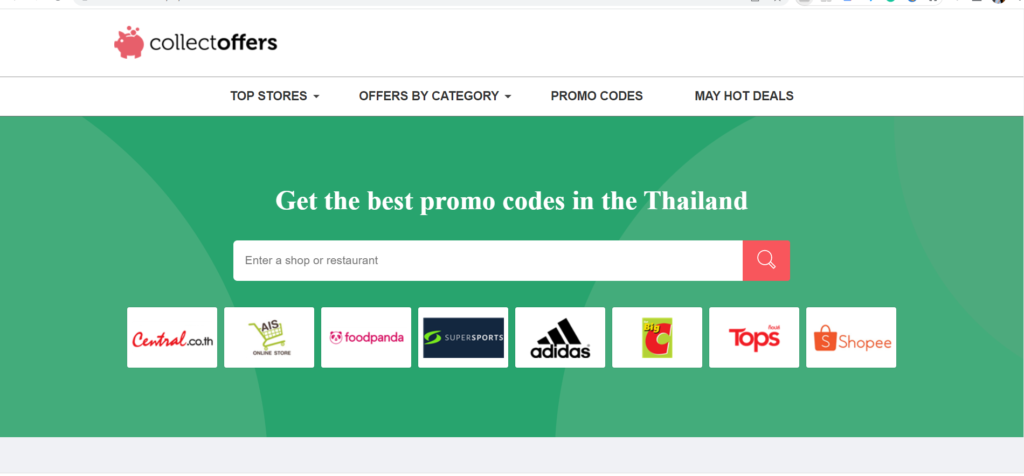 Top Coupon Websites in Thailand