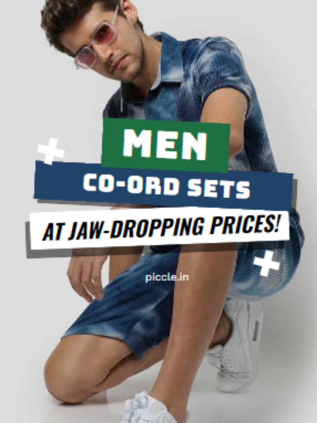 Jaw-Dropping Deals On Men Co-ords Sets!