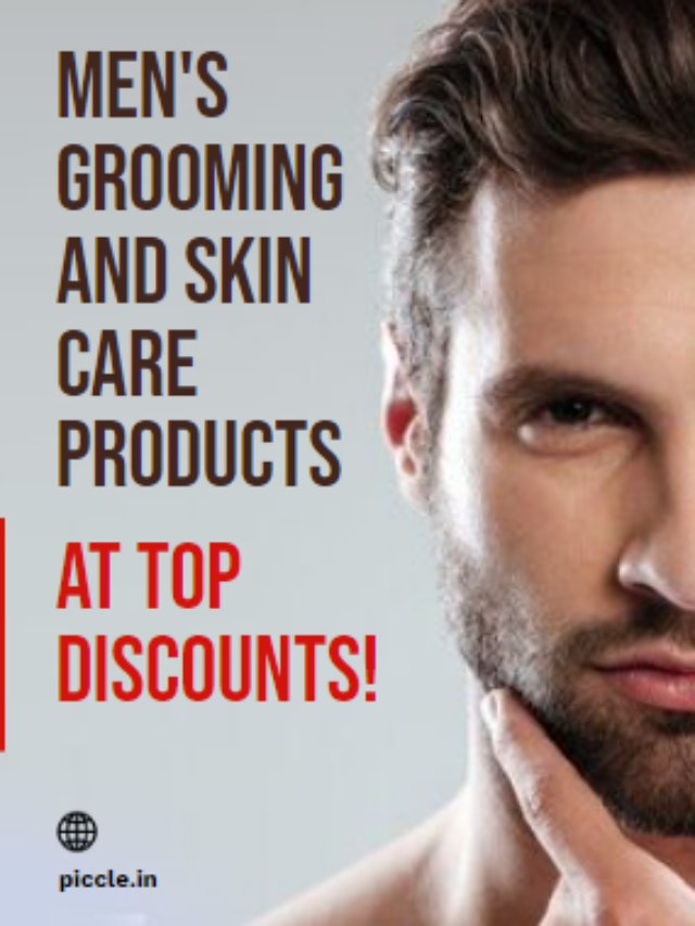 Men’s Grooming & Skin Care Products At Top Discounts!