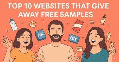Top 10 websites for free samples